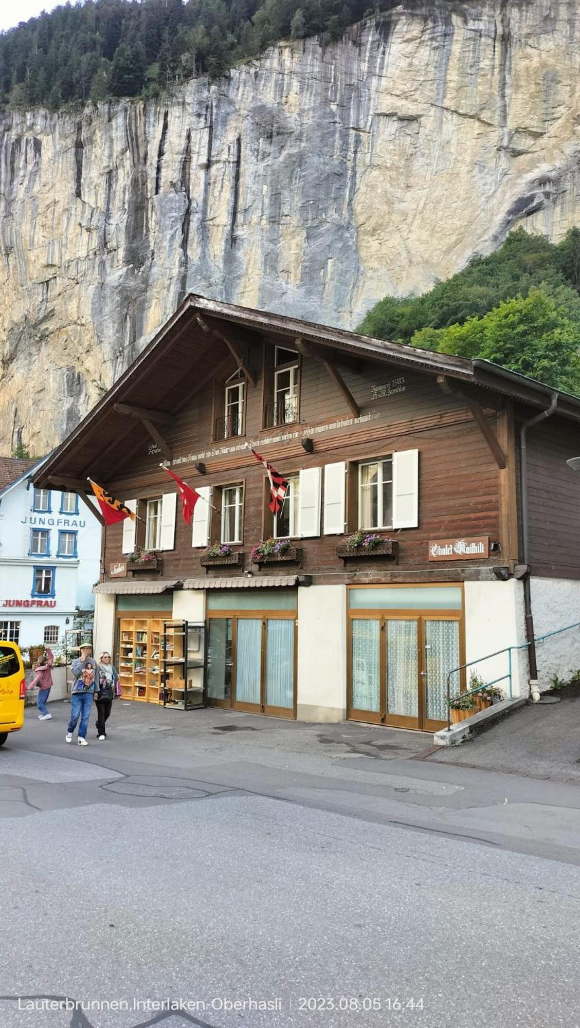 Chalet Maithili Lauterbrunnen -152-Year-Old Majestic Chalet Екстер'єр фото