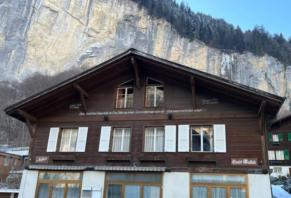 Chalet Maithili Lauterbrunnen -152-Year-Old Majestic Chalet Екстер'єр фото