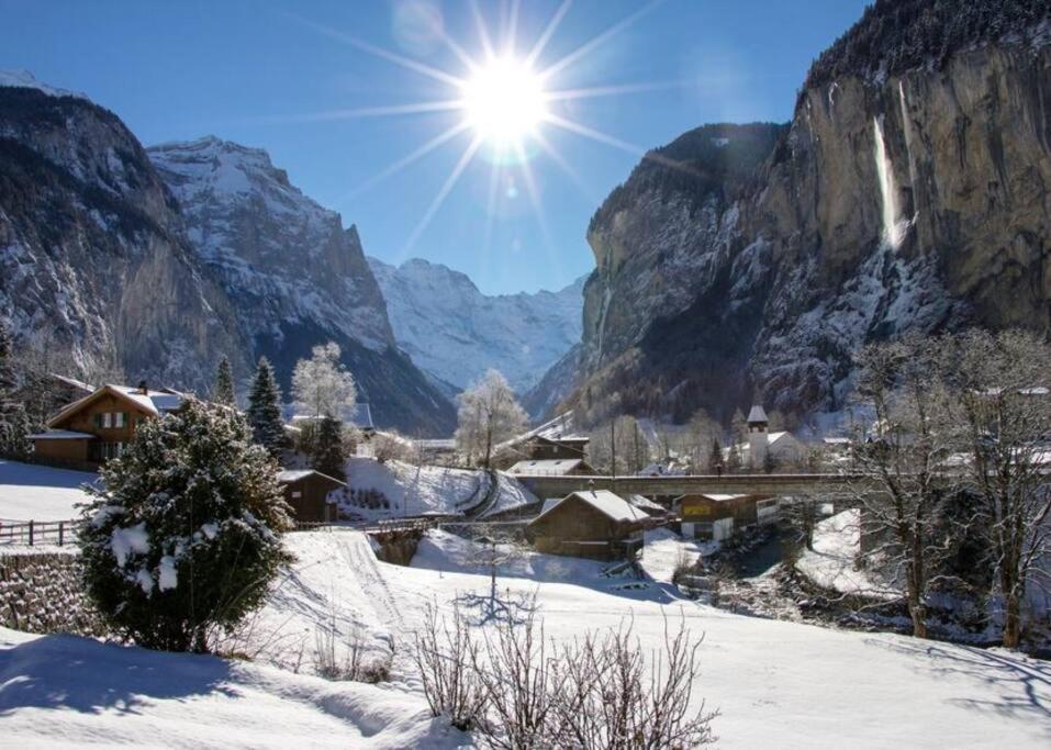 Chalet Maithili Lauterbrunnen -152-Year-Old Majestic Chalet Екстер'єр фото
