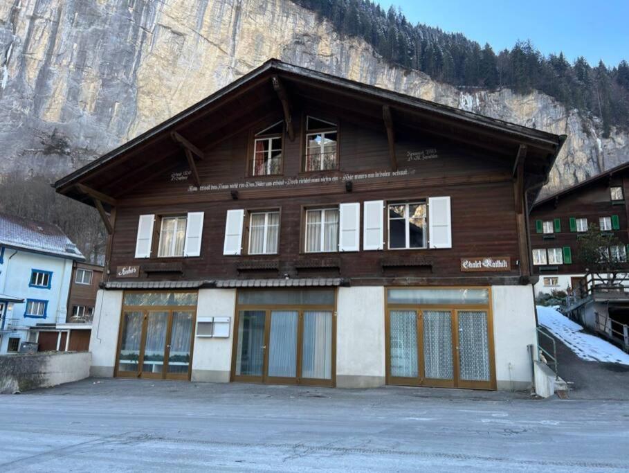 Chalet Maithili Lauterbrunnen -152-Year-Old Majestic Chalet Екстер'єр фото
