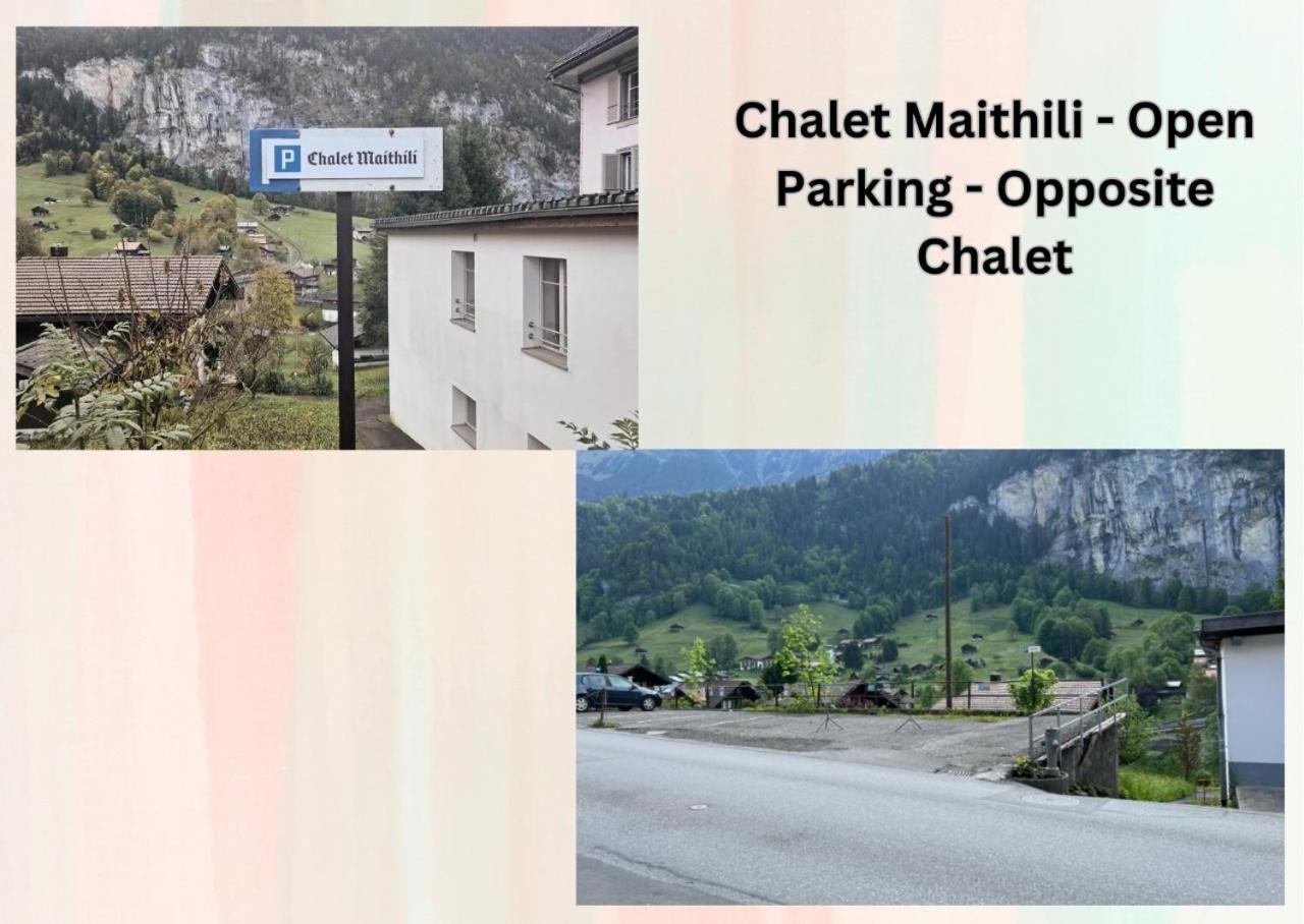 Chalet Maithili Lauterbrunnen -152-Year-Old Majestic Chalet Екстер'єр фото